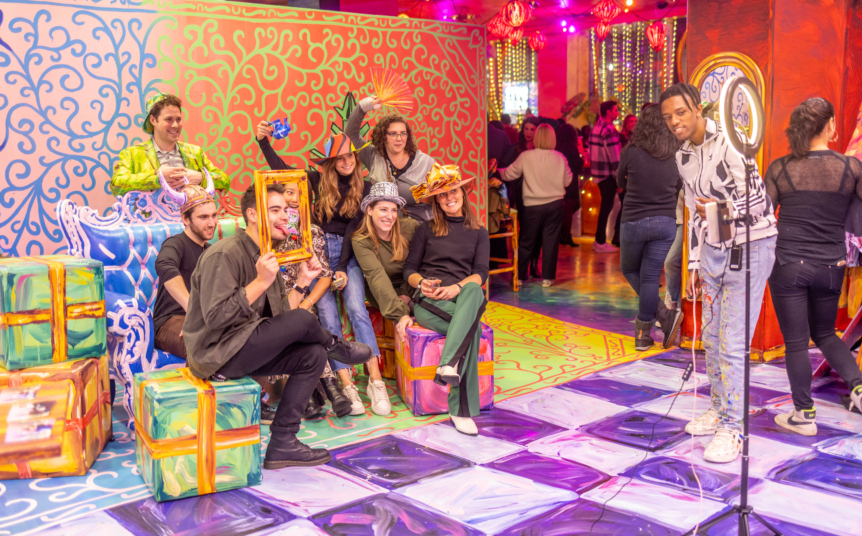 Event Company Party for TikTok in @wonderlanddreamland by @alexameadeart -